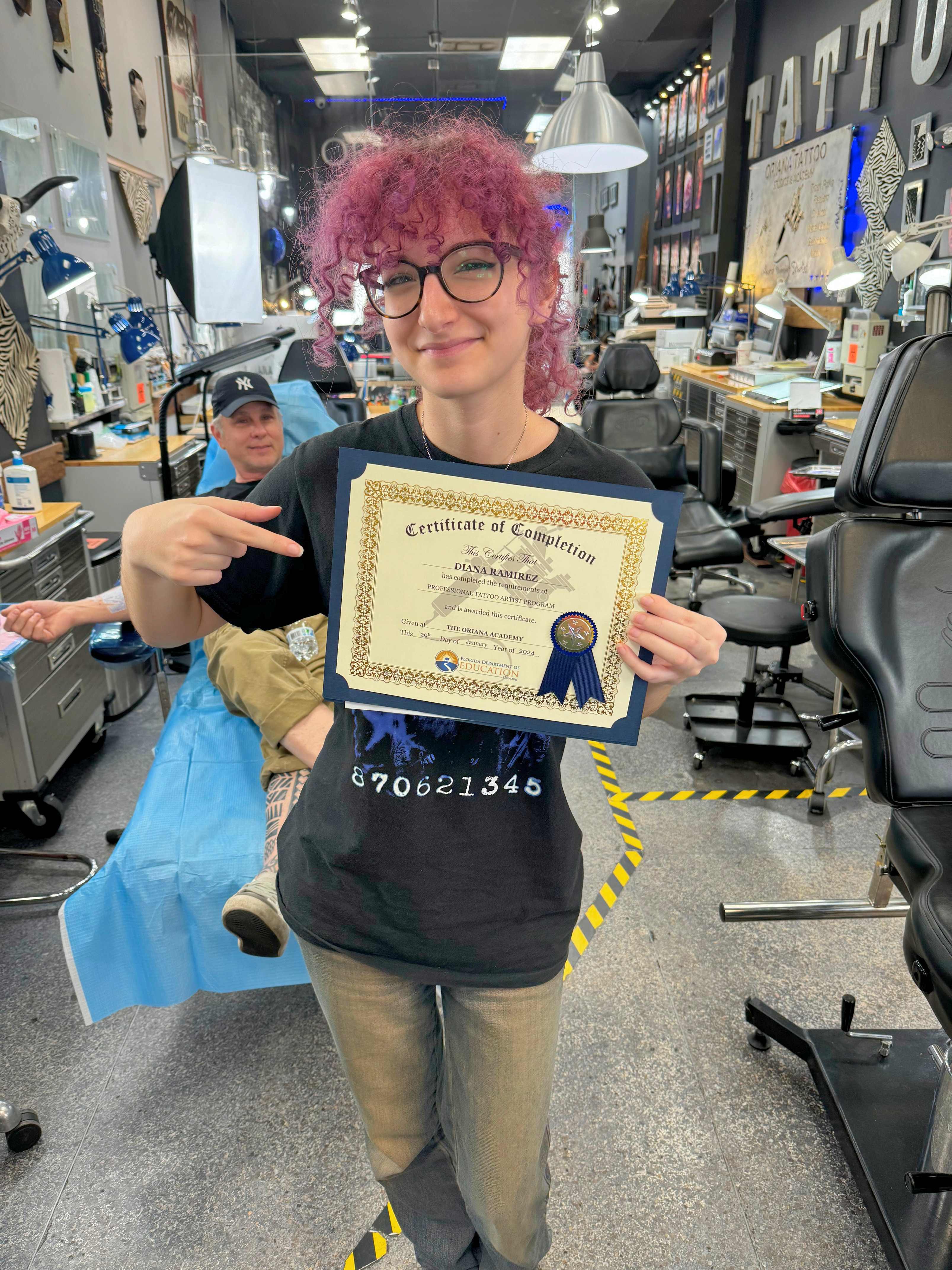 Oriana Academy graduate