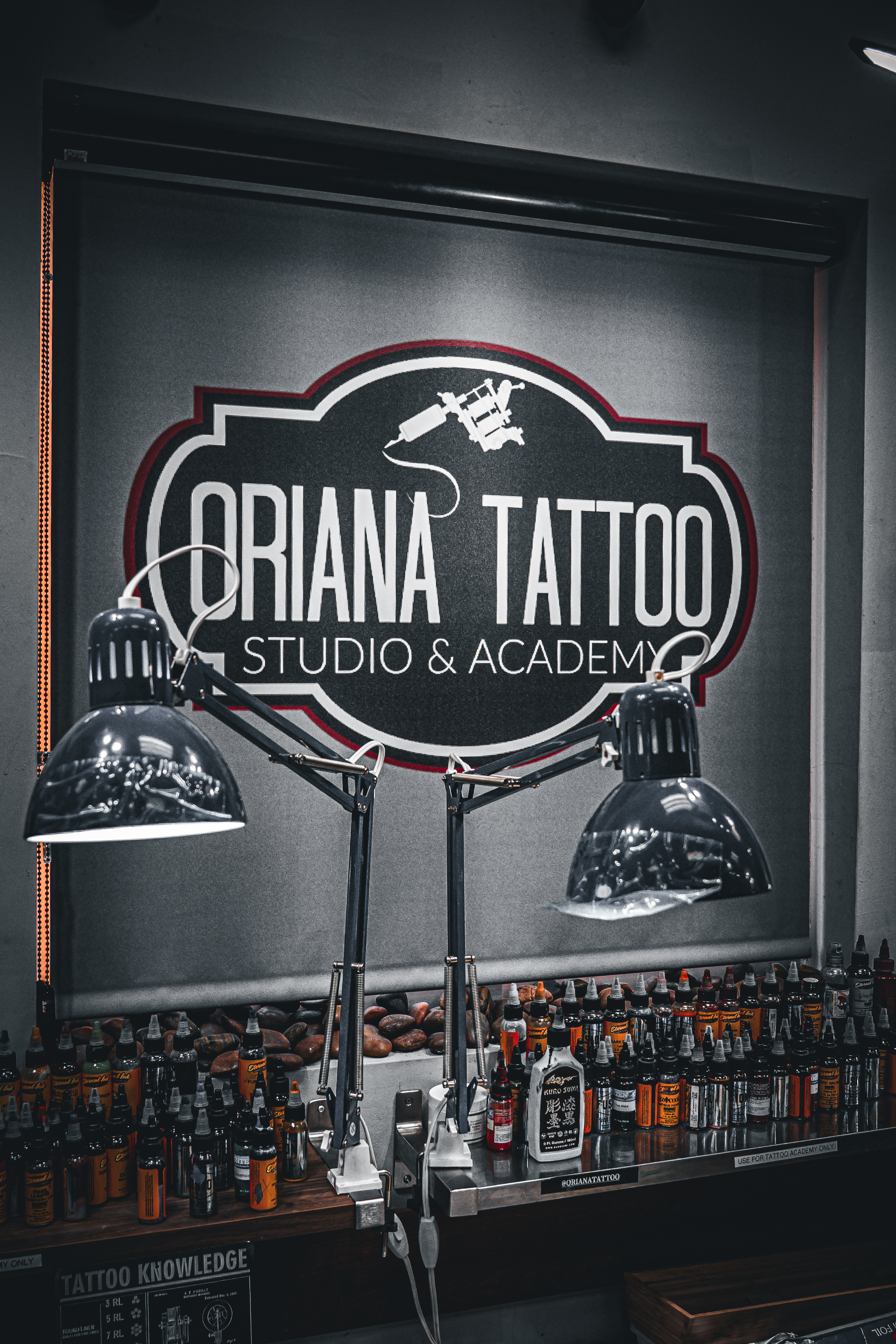 Inside Oriana Tattoo Academy